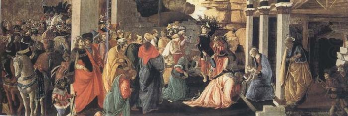 Sandro Botticelli Adoratio of the Magi china oil painting image